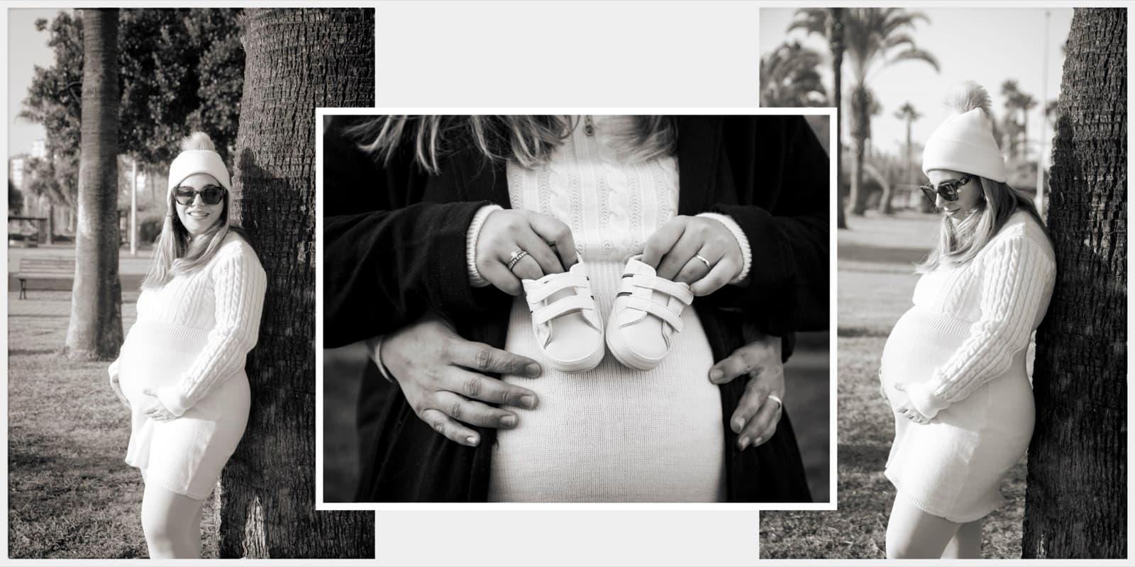 Maternity photography by Ashley San