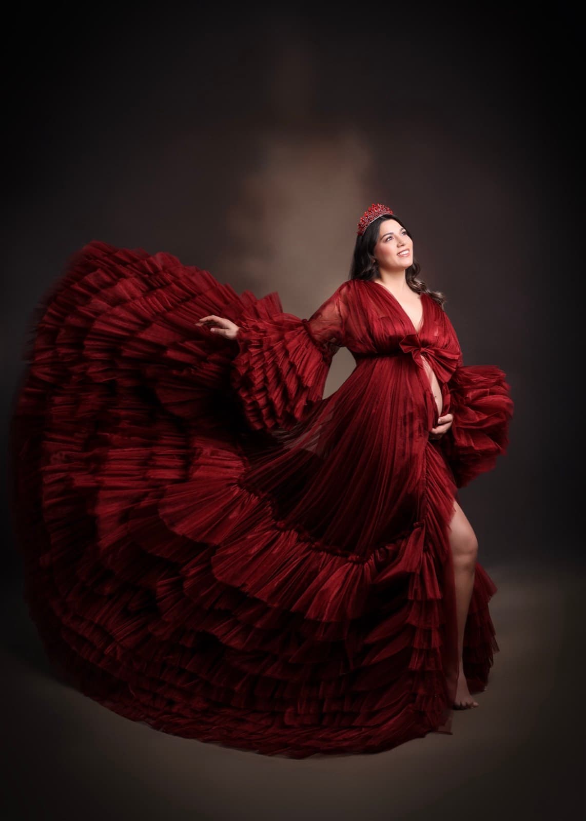 Maternity photography by Ashley San